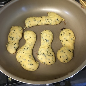 ジップロックで きなこと黒ごまのパンケーキ レシピ 作り方 By Chimu Cook 楽天レシピ ジップロックで きなこと黒ごまのパンケーキ レシピ 作り方 By Chimu Cook 楽天レシピ